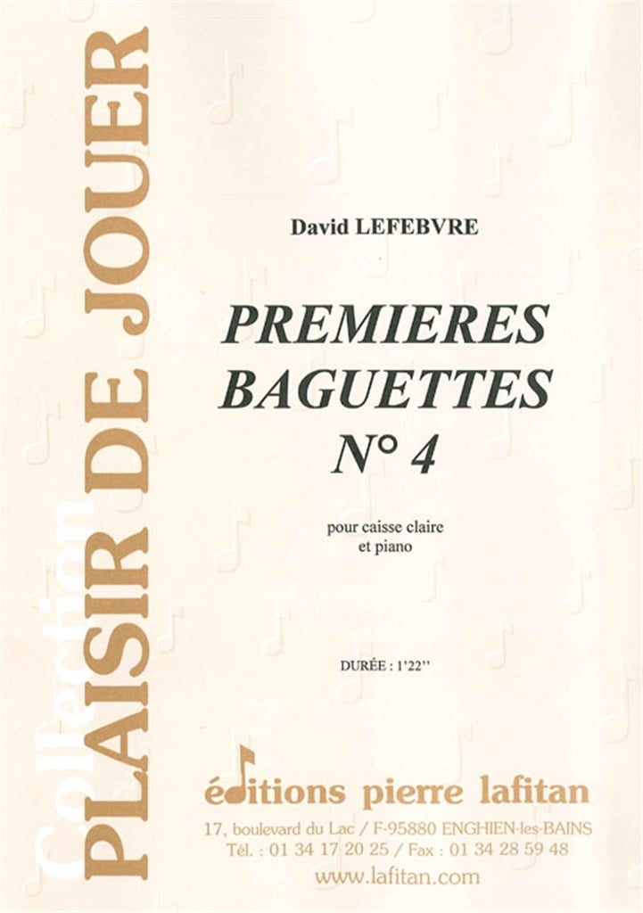 Premieres Baguettes N° 4